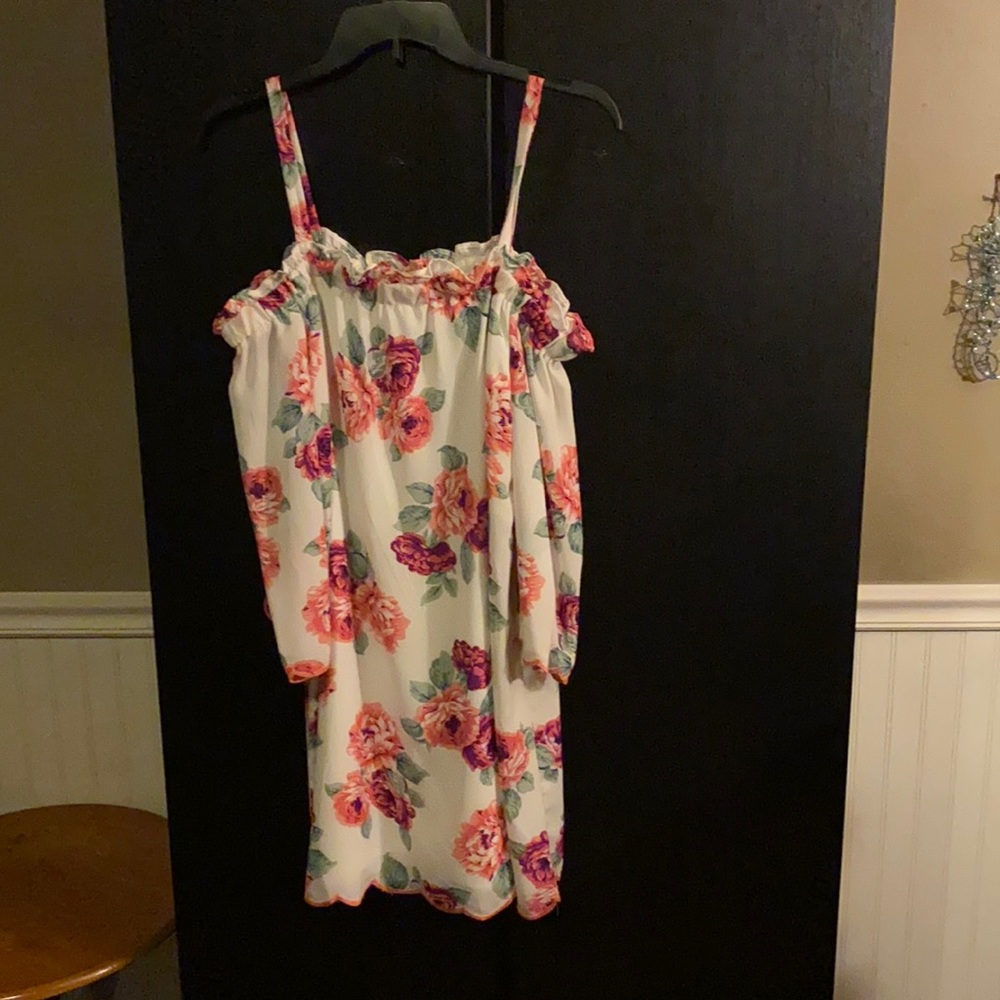 Off the shoulder dress